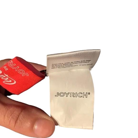 Rare Joyrich x Coca-Cola Black & White Striped Beanie NWOT - Picture 5 of 7